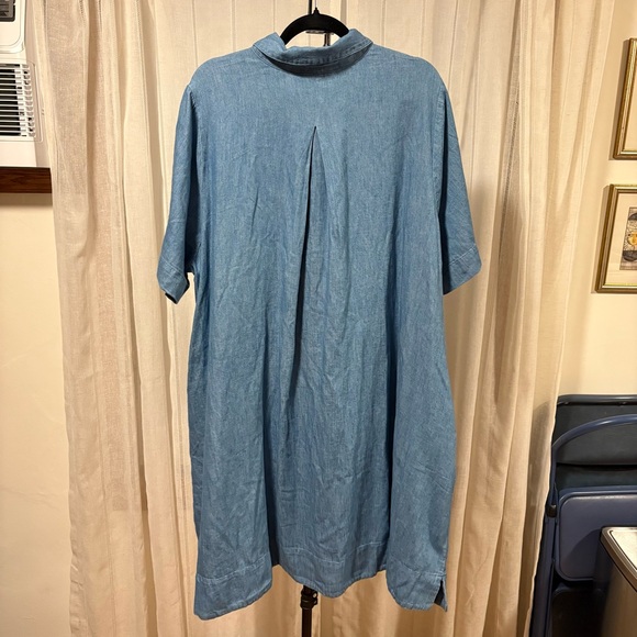Old Navy XXL Tall Lightweight Denim Swing Dress - Picture 3 of 3